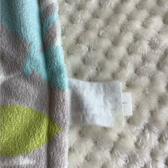 Blankets & Beyond Monkey Plush Lovey Baby Security Blanket w Pacifier Holder - Picture 9 of 14